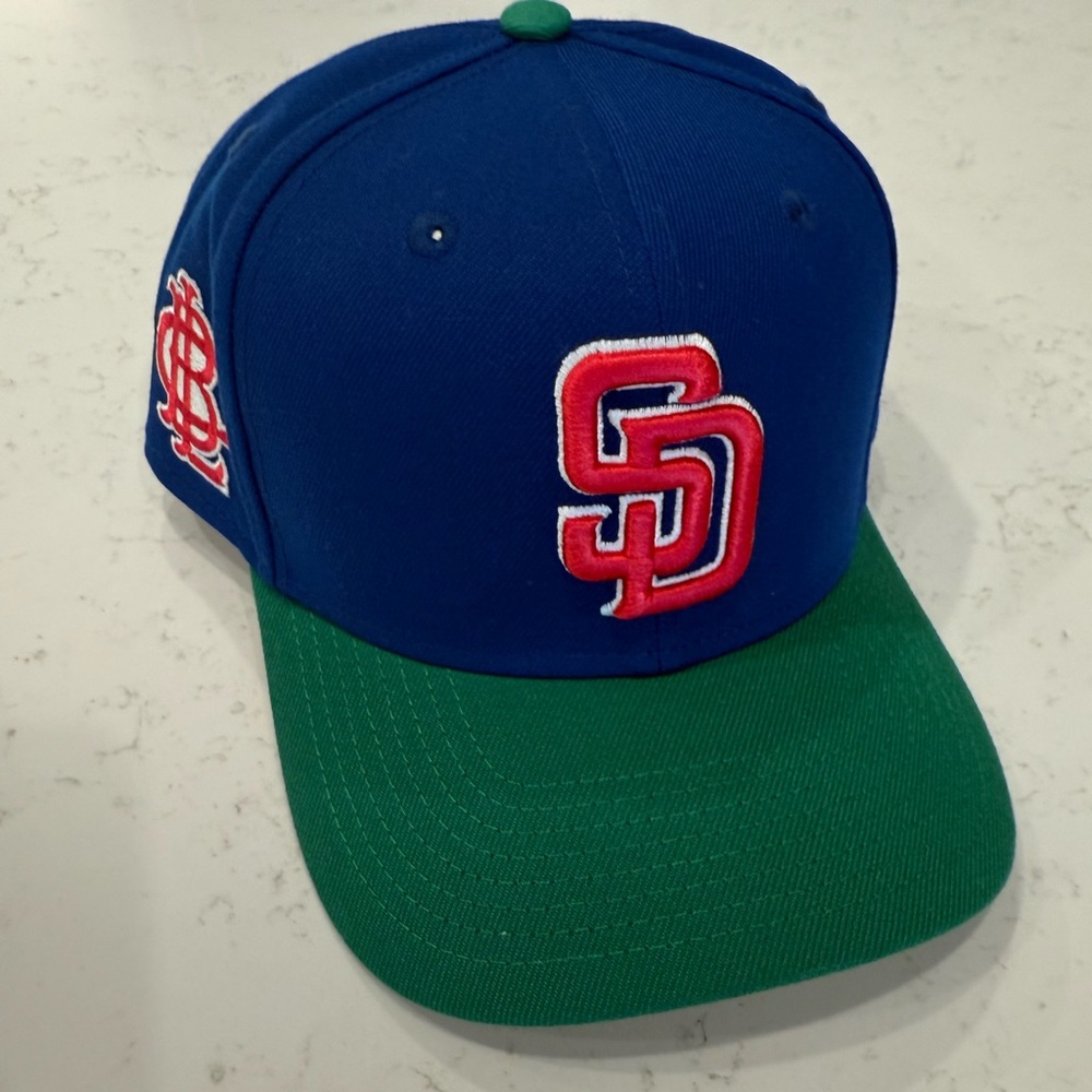 Seventy Blue and Red Cap